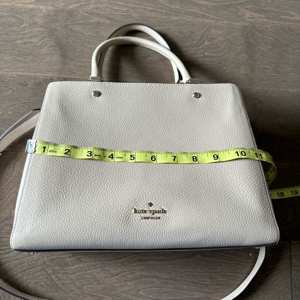 Kate Spade Capucino and ivory Leather Tote Bag - Picture 11 of 12